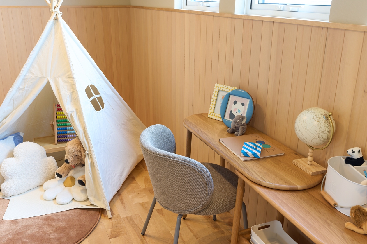 モデルハウス 子供部屋 ディテール コーディネート事例